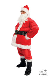 Costume Père Noël Fourrure Adulte | Déguisement Père Noël réaliste | La Maison du Déguisement